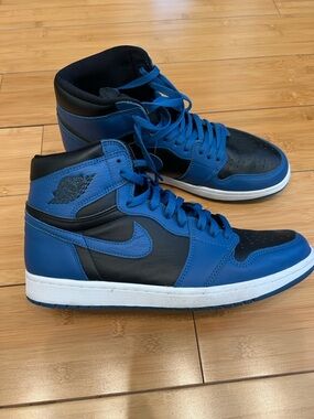 Nike Air Jordan 1 Retro High OG Dark Marina Blue 555088-404, Size 11.5